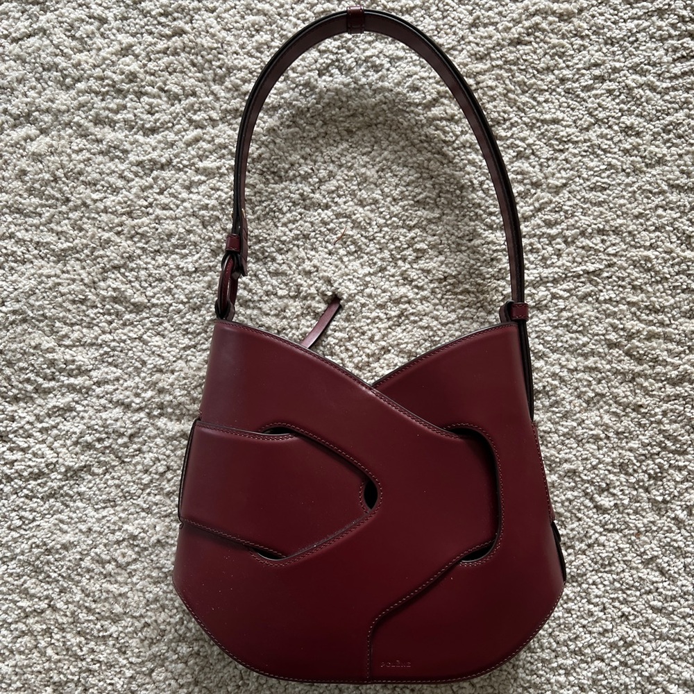 Polene nodde hobo black cherry